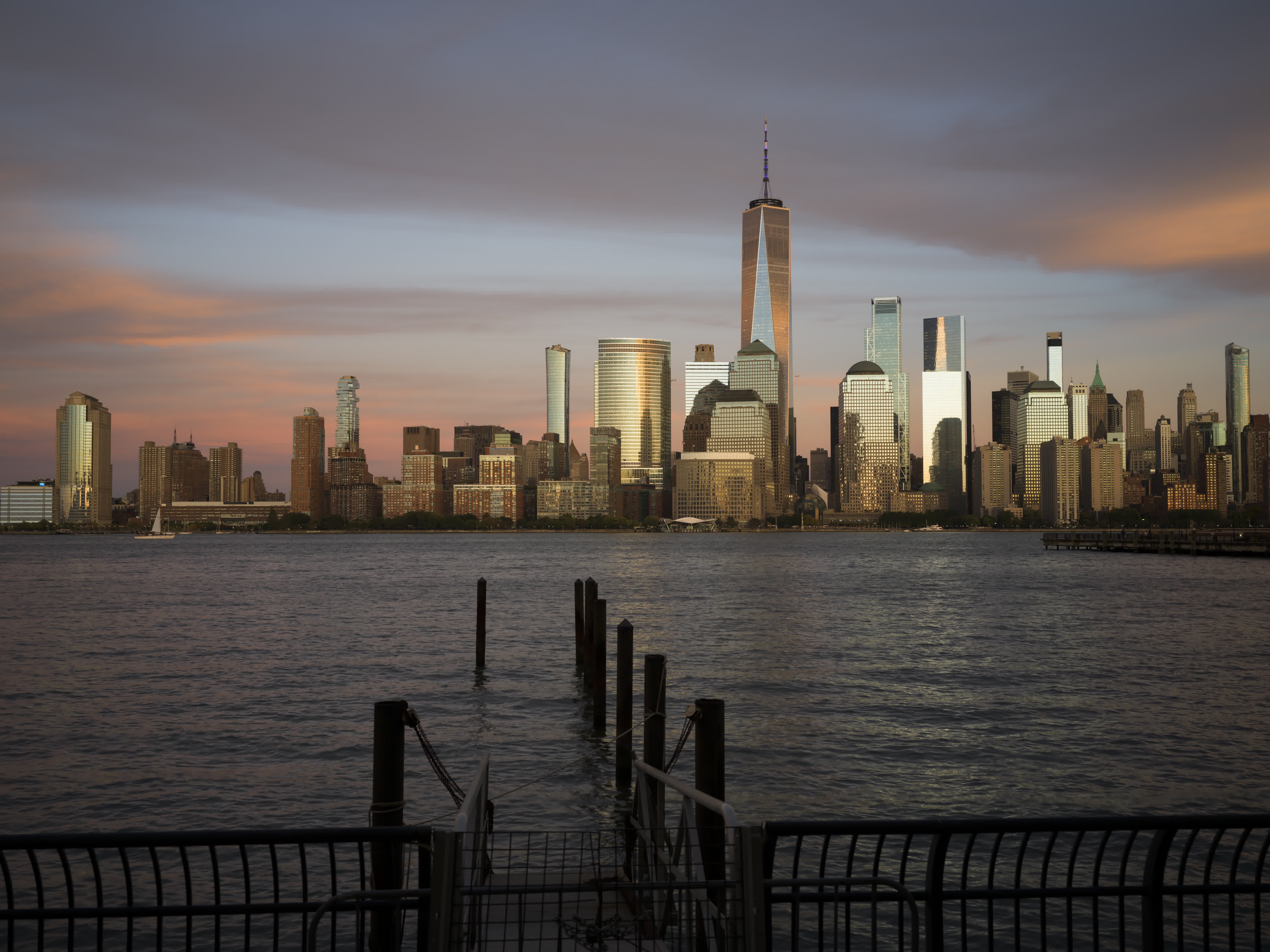 Jsrsey City Sunset photo 1 by Bowen Hou