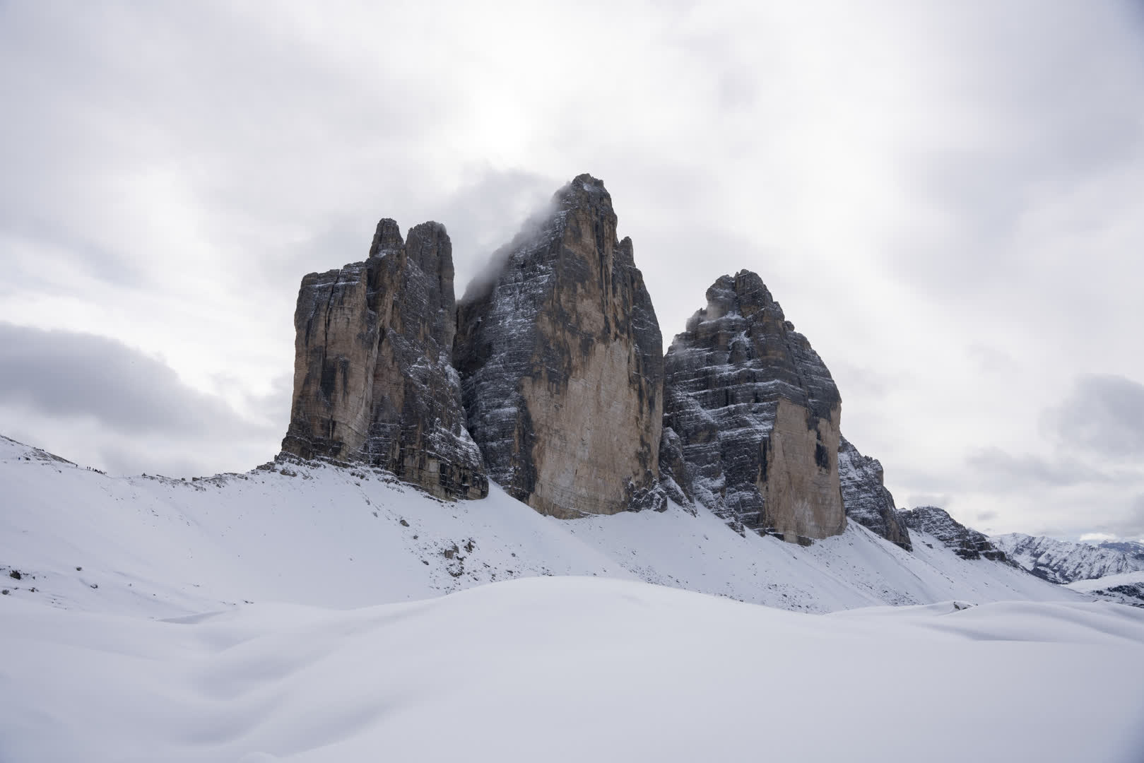 Enter the Tre Cime